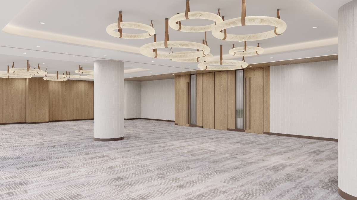 VOCE residences offer spacious studio, one, two, three-bedroom, & penthouse floor plans. Pricing subject to change without notice. Actual finishes, materials, dimensions, and features depicted in this rendering are subject to change without notice.