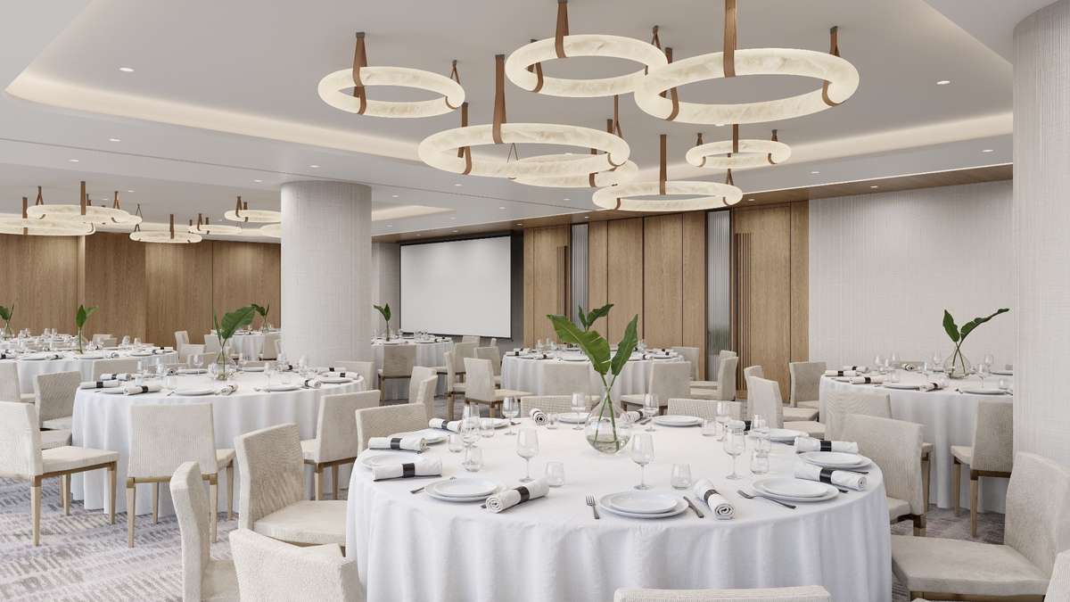 VOCE residences offer spacious studio, one, two, three-bedroom, & penthouse floor plans. Pricing subject to change without notice. Actual finishes, materials, dimensions, and features depicted in this rendering are subject to change without notice.
