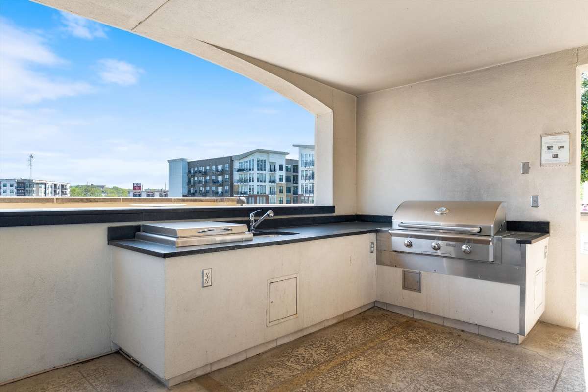Grilling area for your enjoyment and entertaining 365 days a year!!