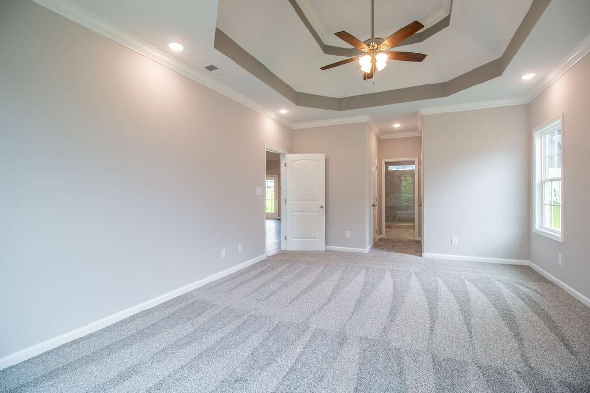 Another View of the Primary Bedroom with 2 Walk-in Closets!