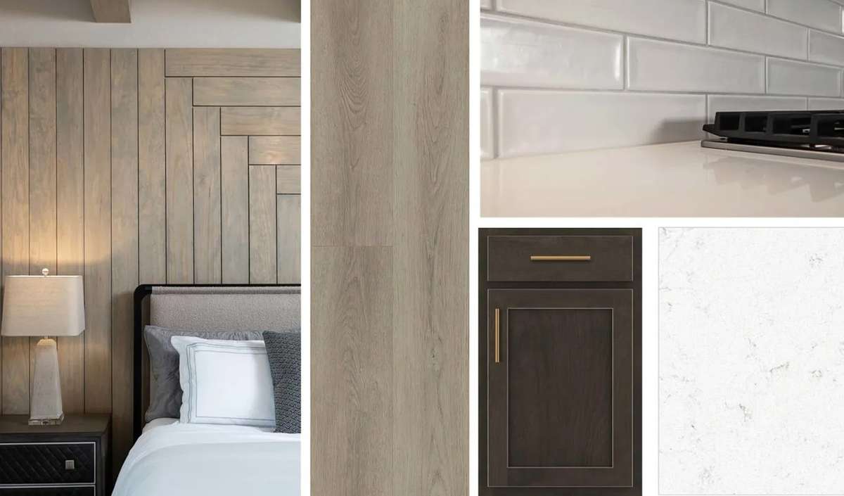 Interior Design Finishes: AW Collection® Oxford - Transitional Elegance. Options may vary.
