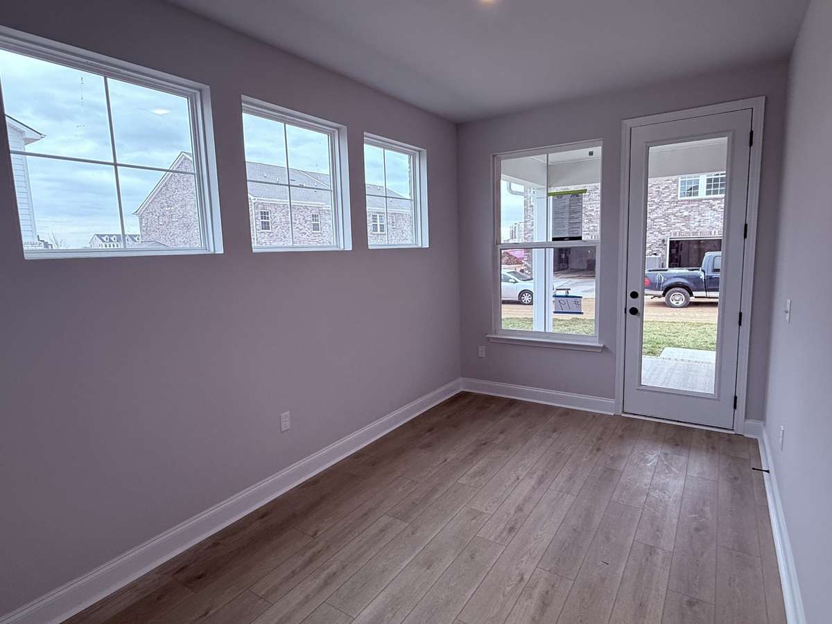 The 1st floor sunroom offers versatile space that can be tailored to your needs — whether as a home office, craft room, reading nook, play area, or a bright and cheerful sitting space to relax.