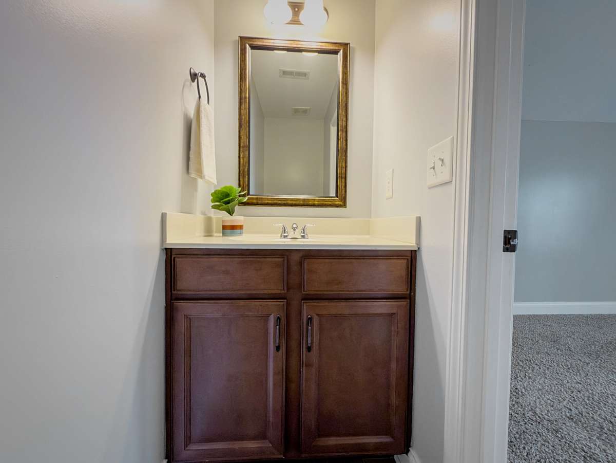 Half bath off bonus room