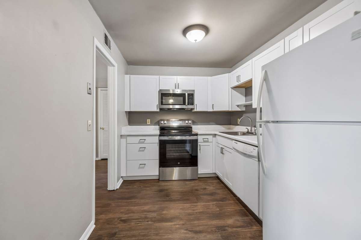The fully updated Kitchen features all new appliances, cabinets and countertops.