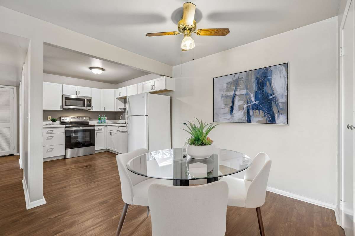 Roomy Dining Room Open to Fully Updated Kitchen and Spacious Great Room.