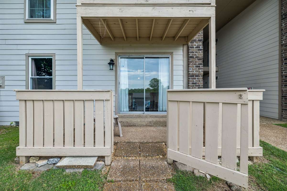 You'll love relaxing on your private covered patio and outdoor living area.