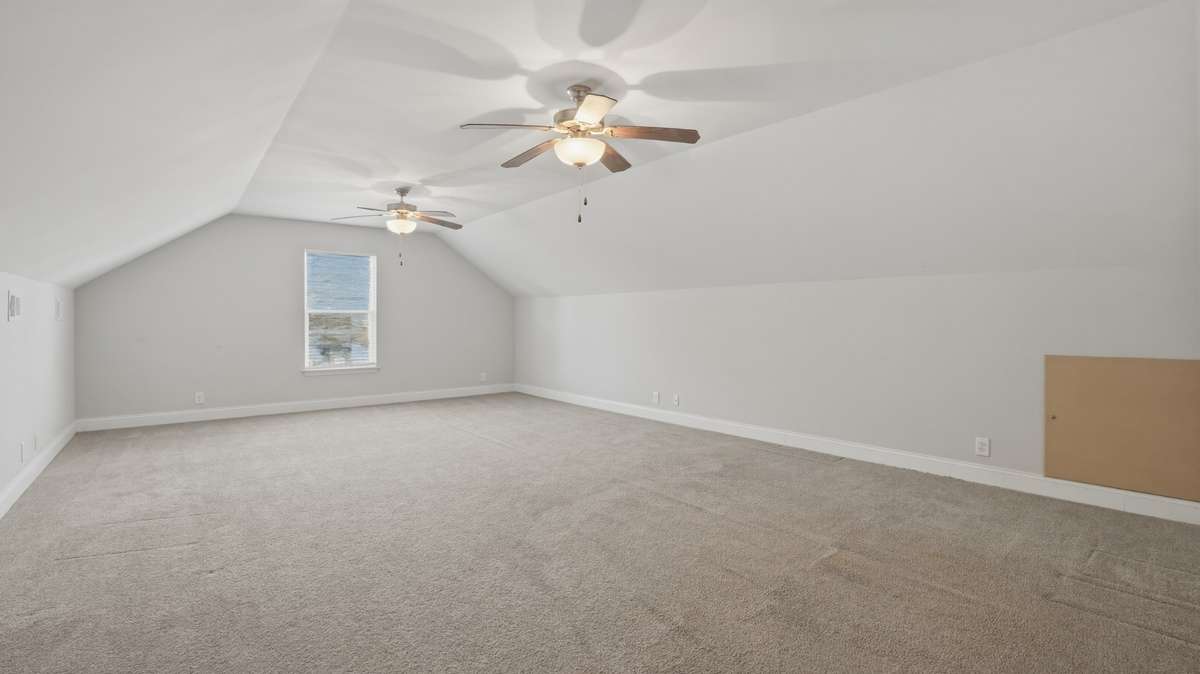 Upstairs bonus room