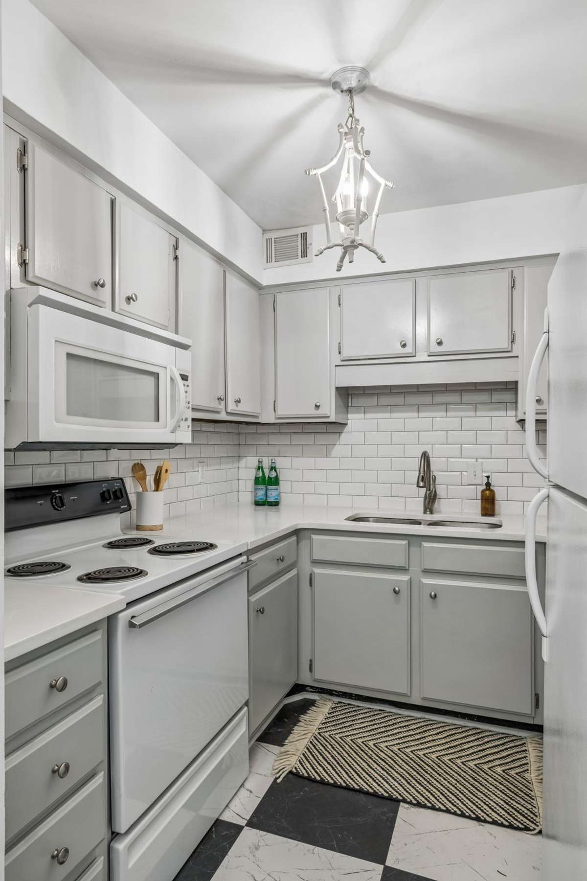 An updated kitchen maximizes both style and function.