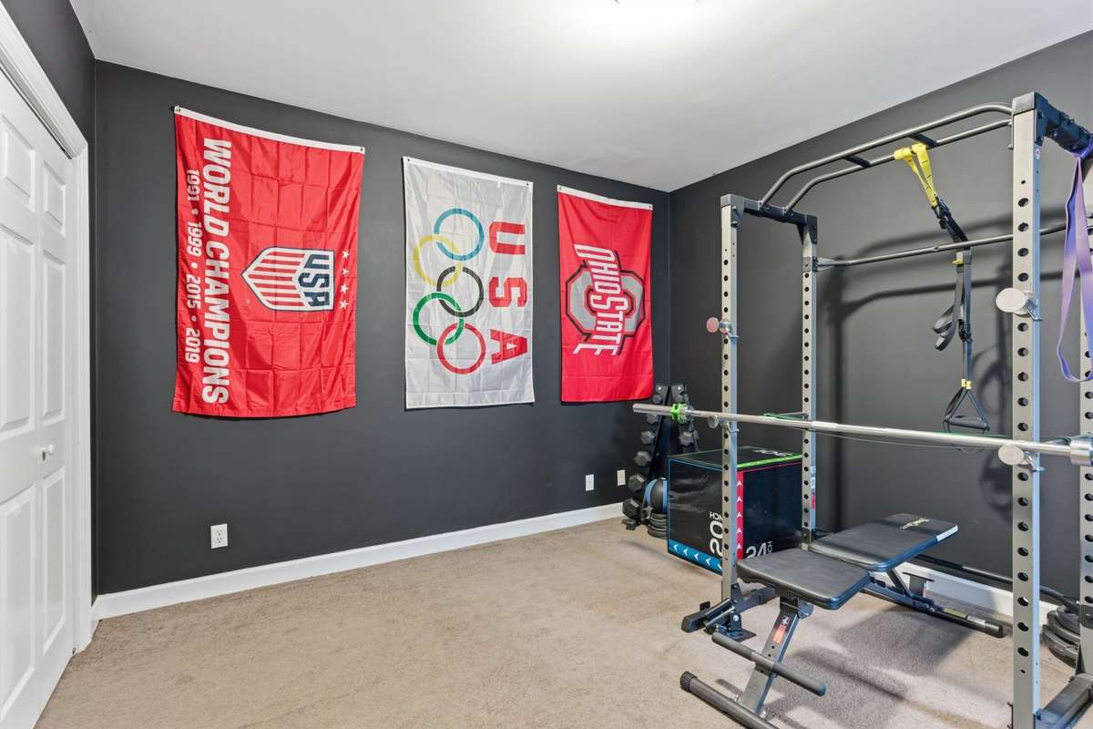 2nd guest room currently used as home gym