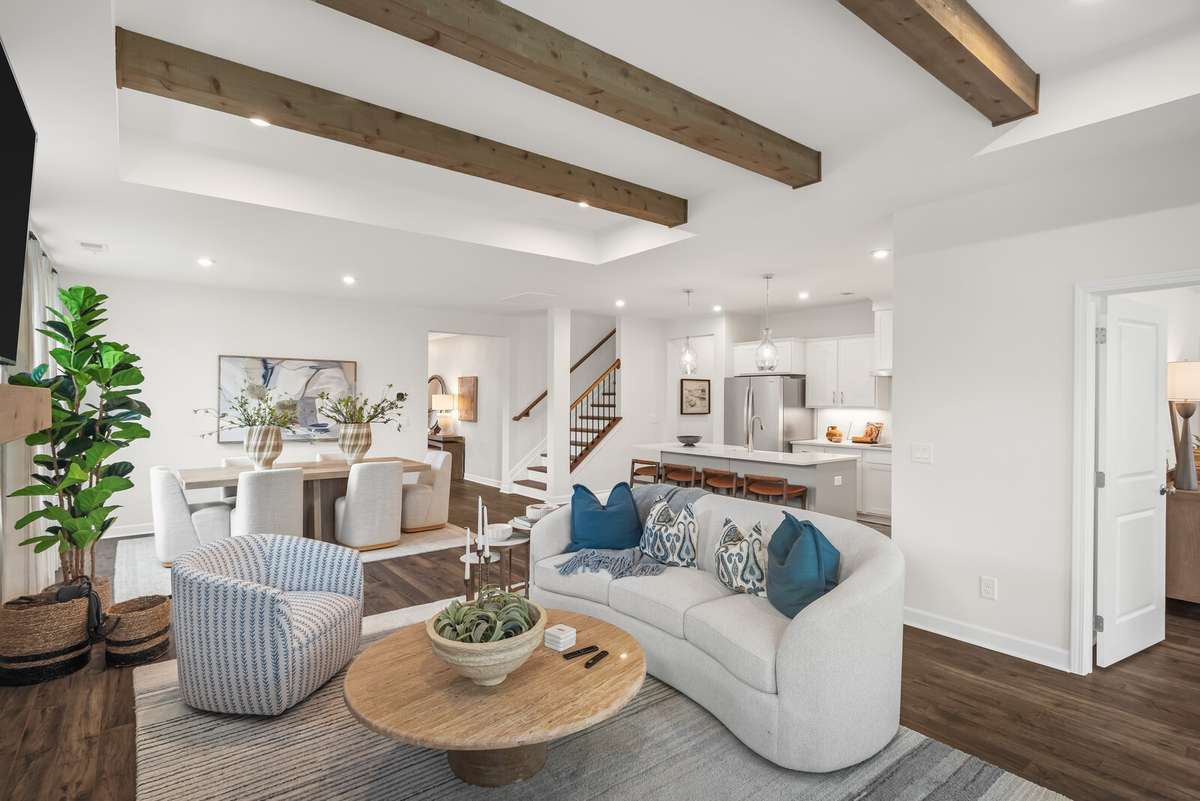 *** Photo is of a previously built Kinsley floor plan in another Drees Homes community. Standard Features and Selections may vary. ***