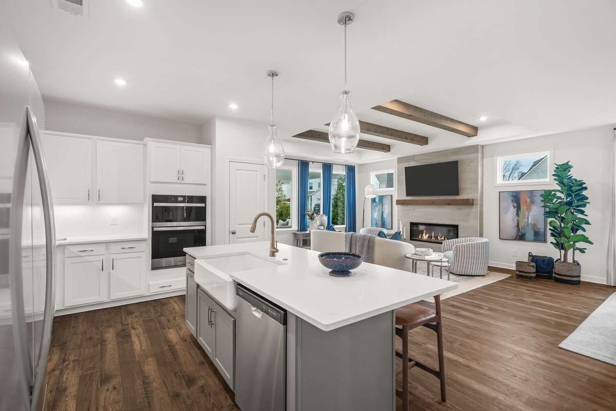 *** Photo is of a previously built Kinsley floor plan in another Drees Homes community. Standard Features and Selections may vary. ***