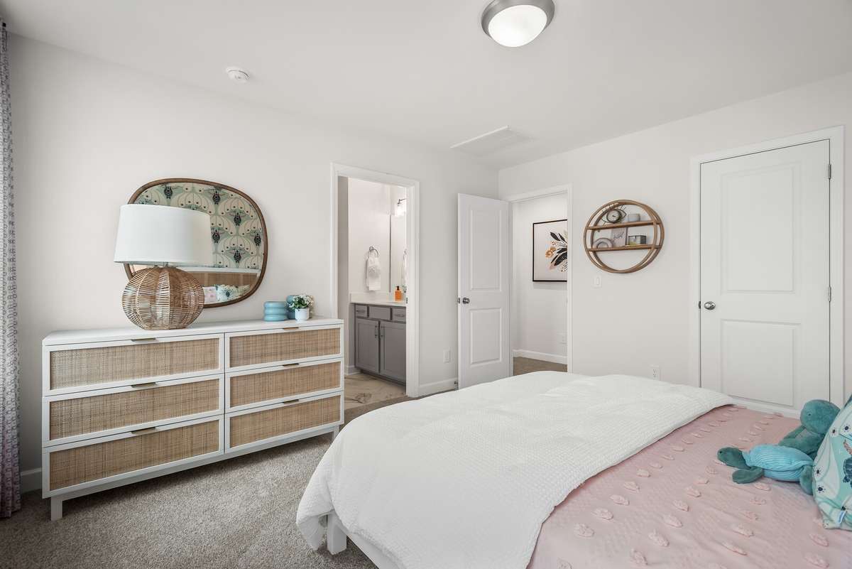 *** Photo is of a previously built Kinsley floor plan in another Drees Homes community. Standard Features and Selections may vary. ***