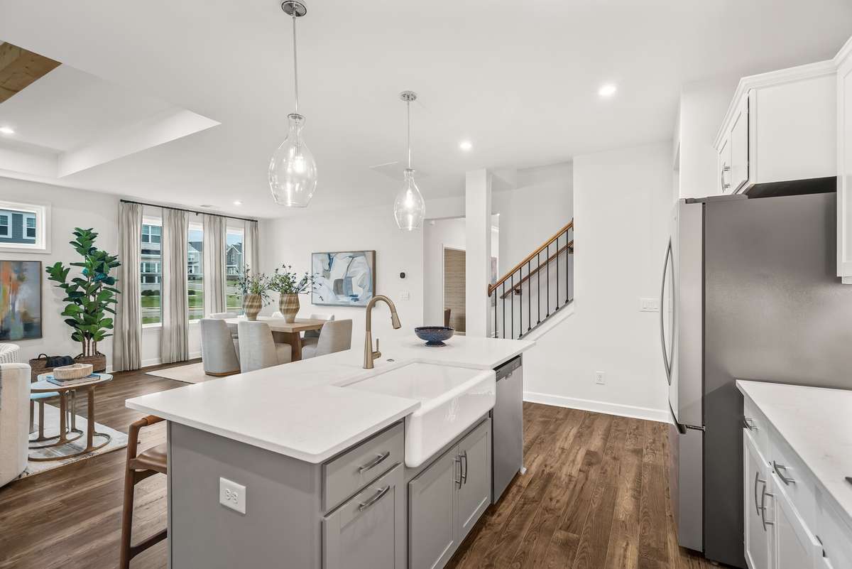 *** Photo is of a previously built Kinsley floor plan in another Drees Homes community. Standard Features and Selections may vary. ***