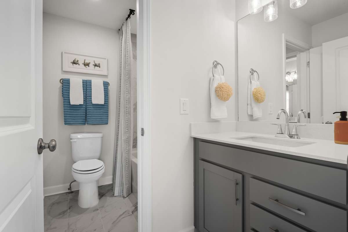 *** Photo is of a previously built Kinsley floor plan in another Drees Homes community. Standard Features and Selections may vary. ***
