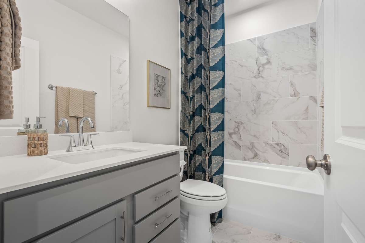 *** Photo is of a previously built Kinsley floor plan in another Drees Homes community. Standard Features and Selections may vary. ***