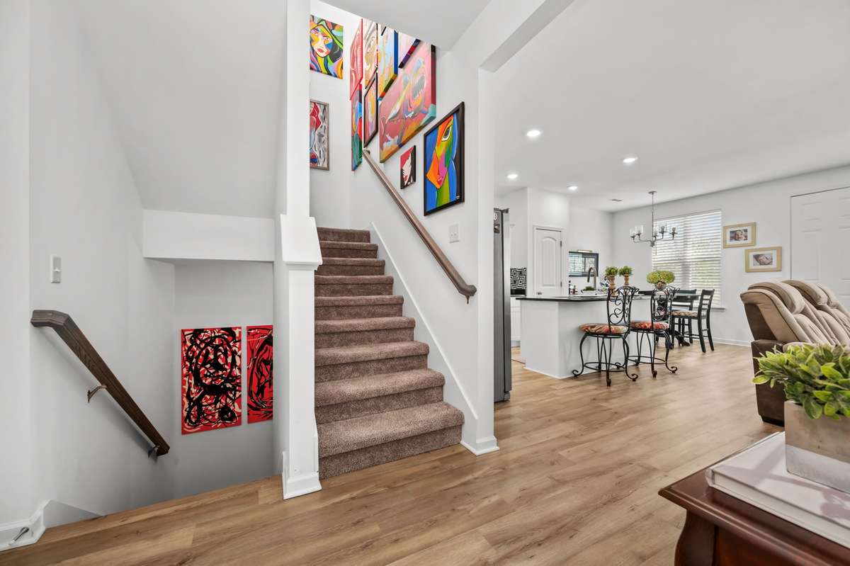 Nice open concept on the main level.