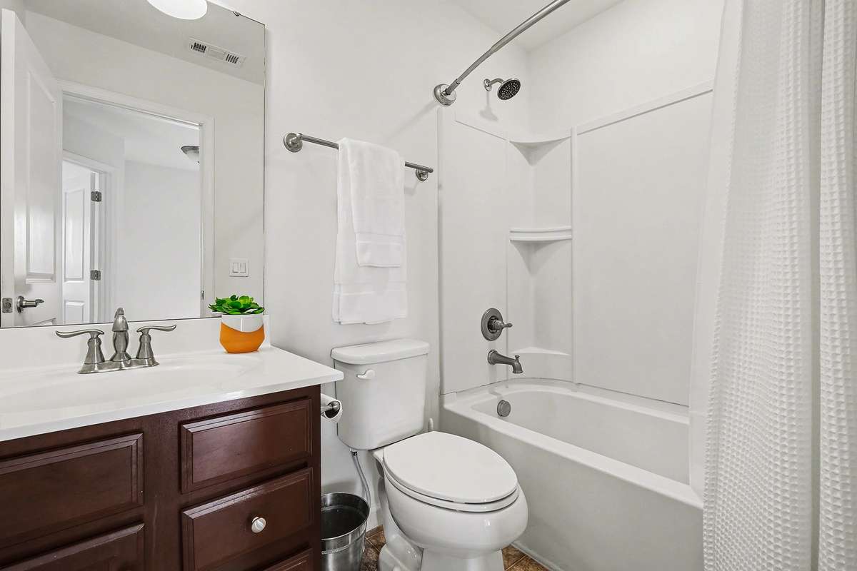 Hall bath