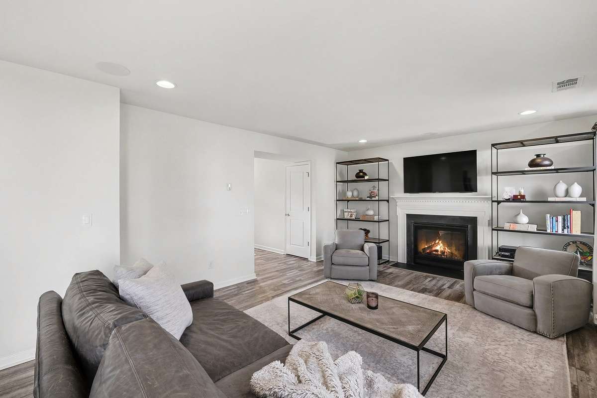 Elegant Restoration Hardware furniture is available for purchase so you can move right in!