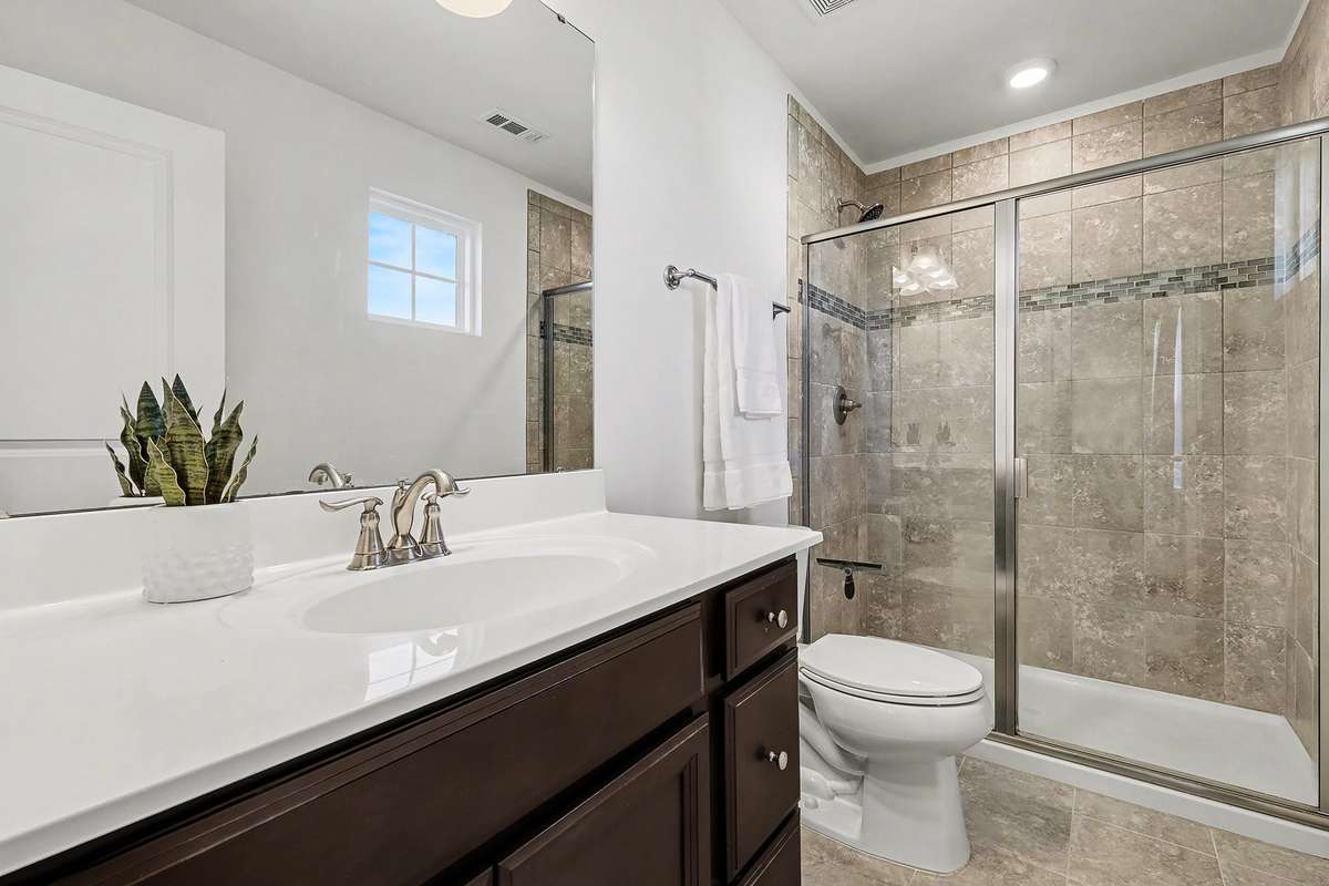 elegant primary bath
