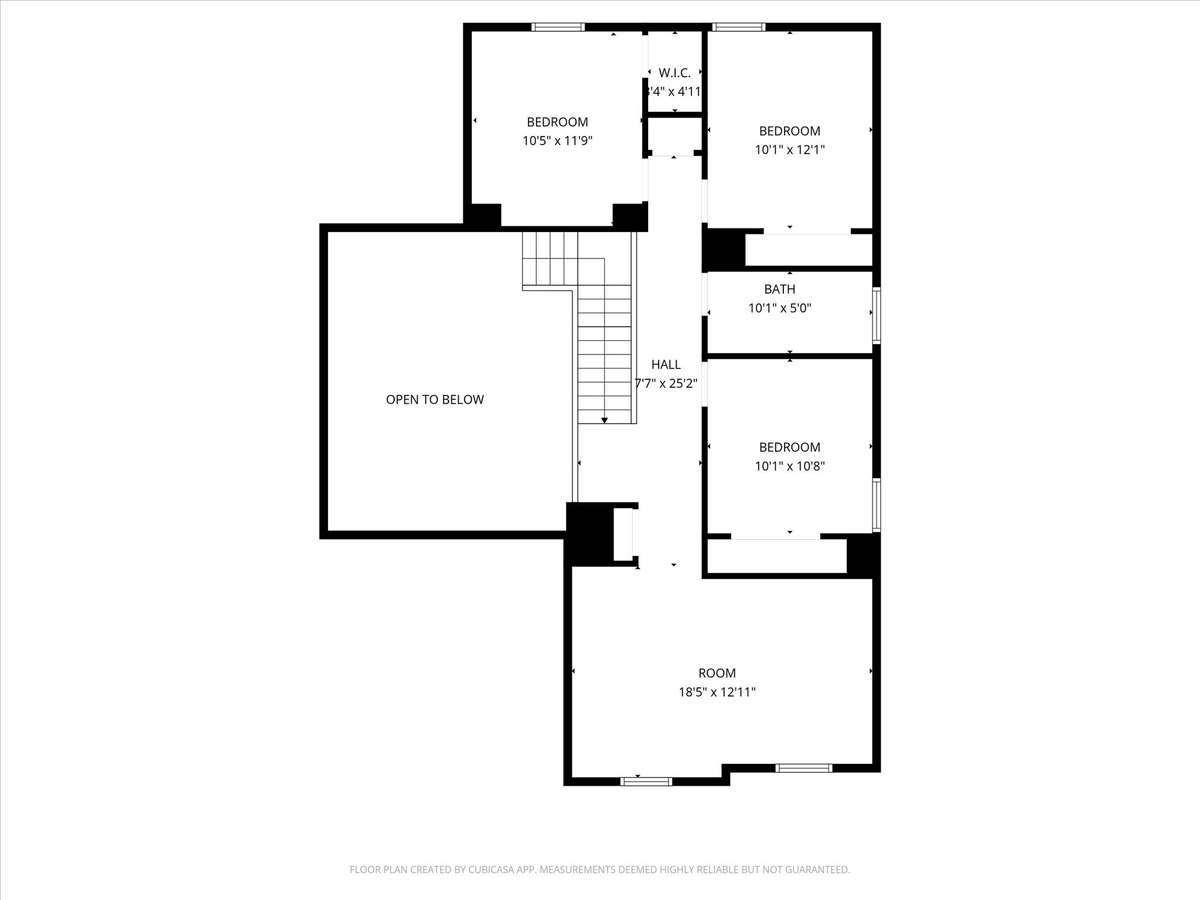 Second story floorplan