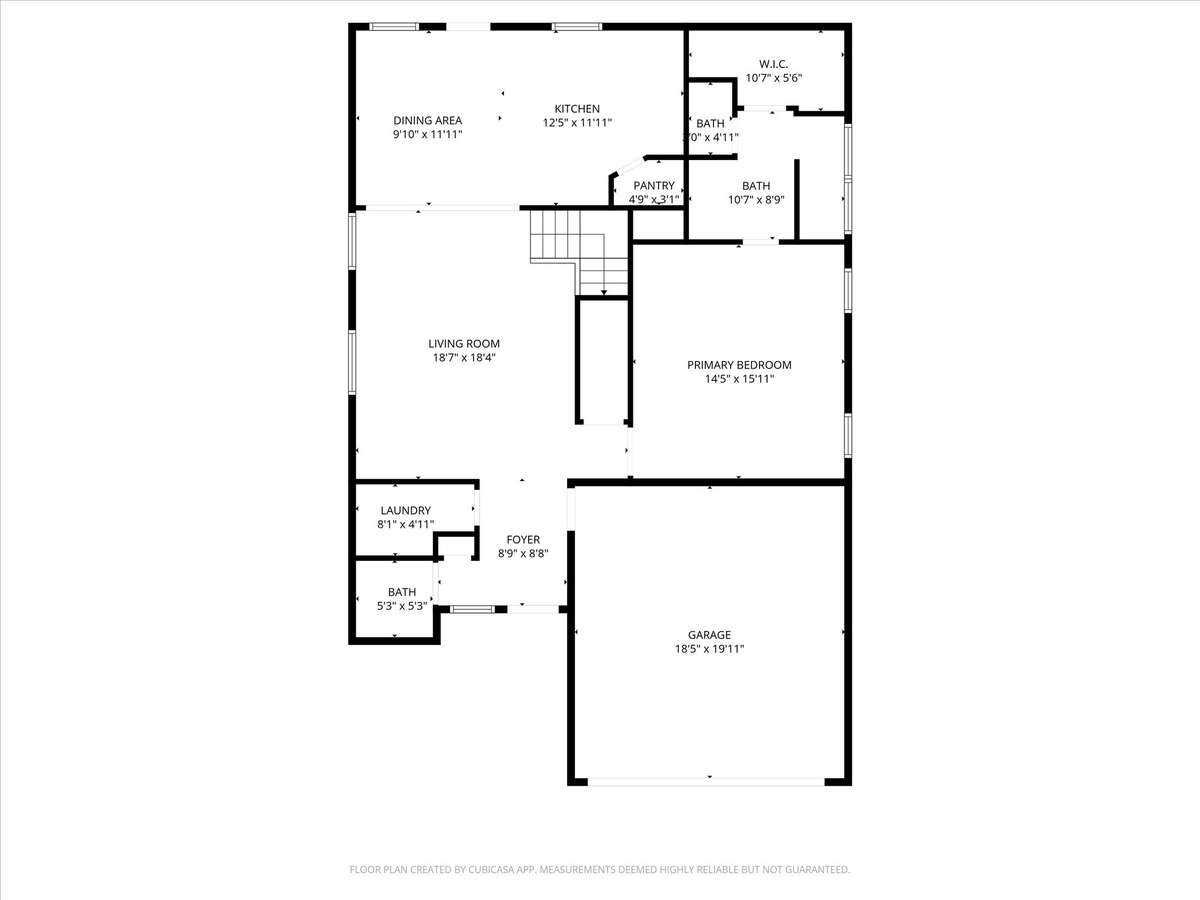 Ground level floorplan
