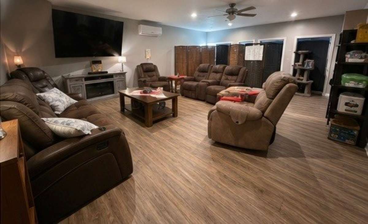 Spacious bonus room located downstairs