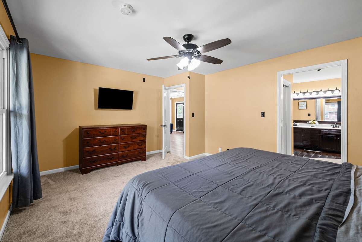 Primary Suite 2nd View with On Suite