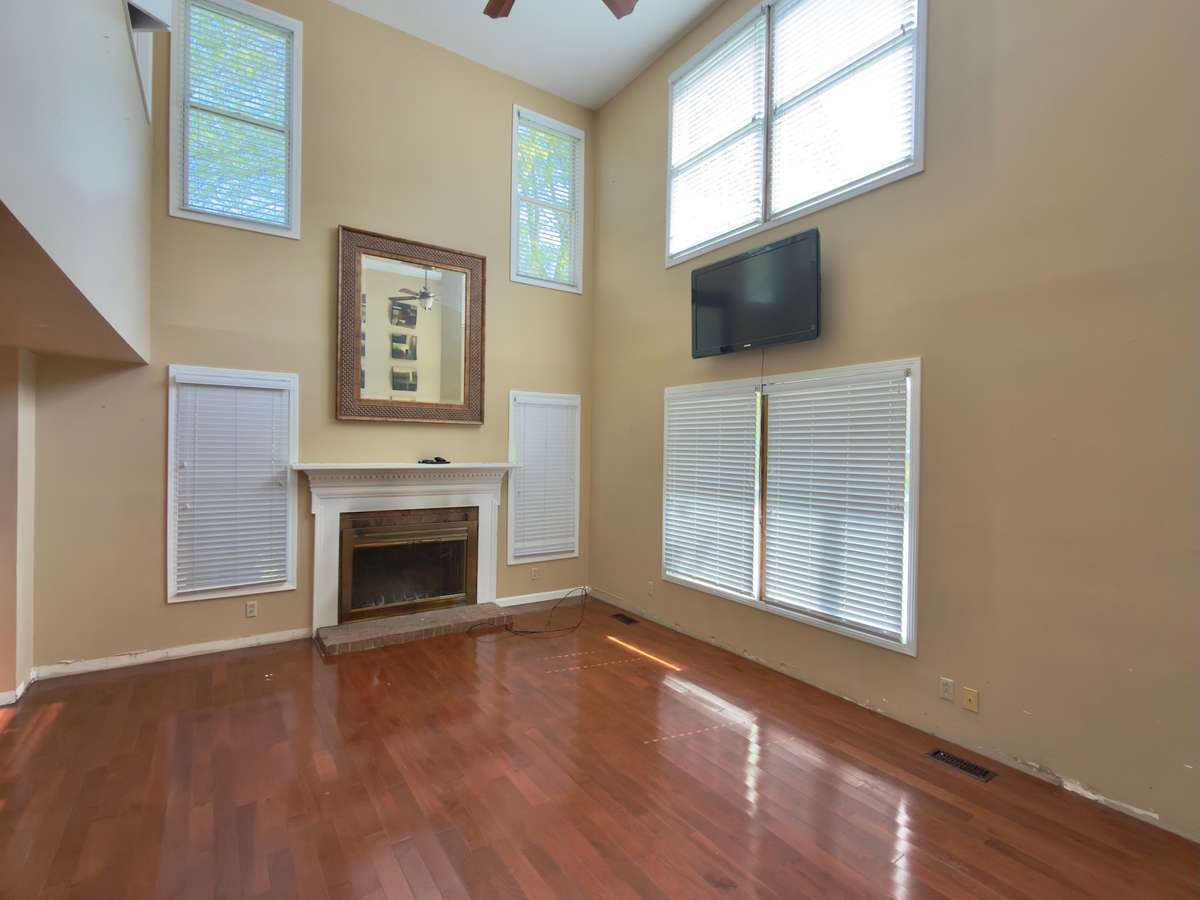 Hardwood floors and wood burning fireplace!