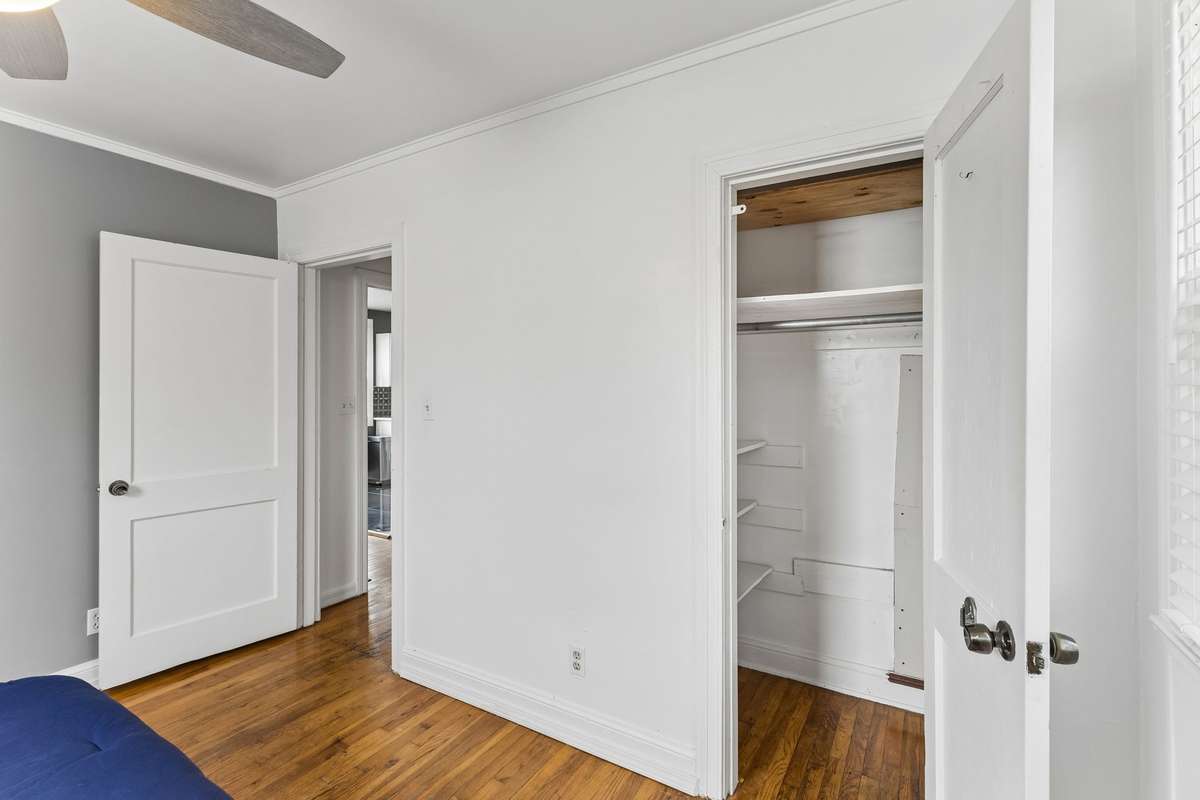 Primary closet