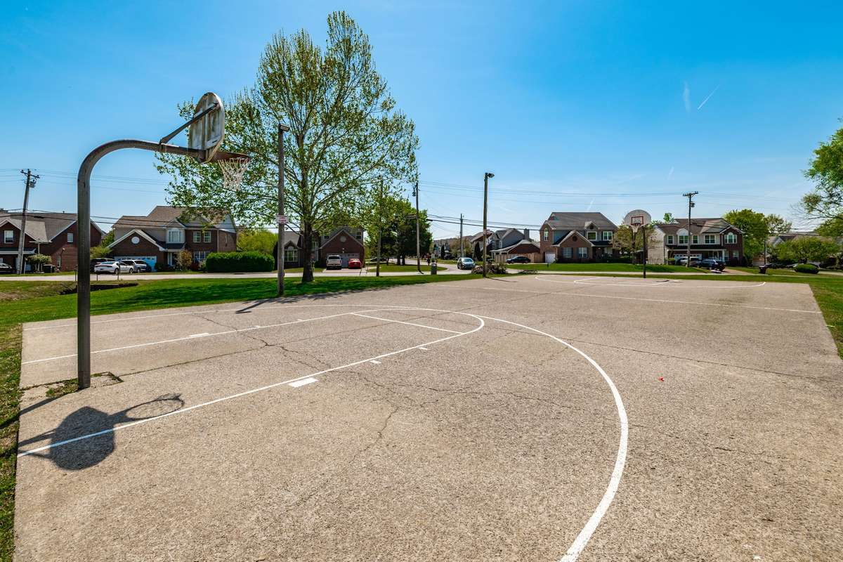 Common space basketball court