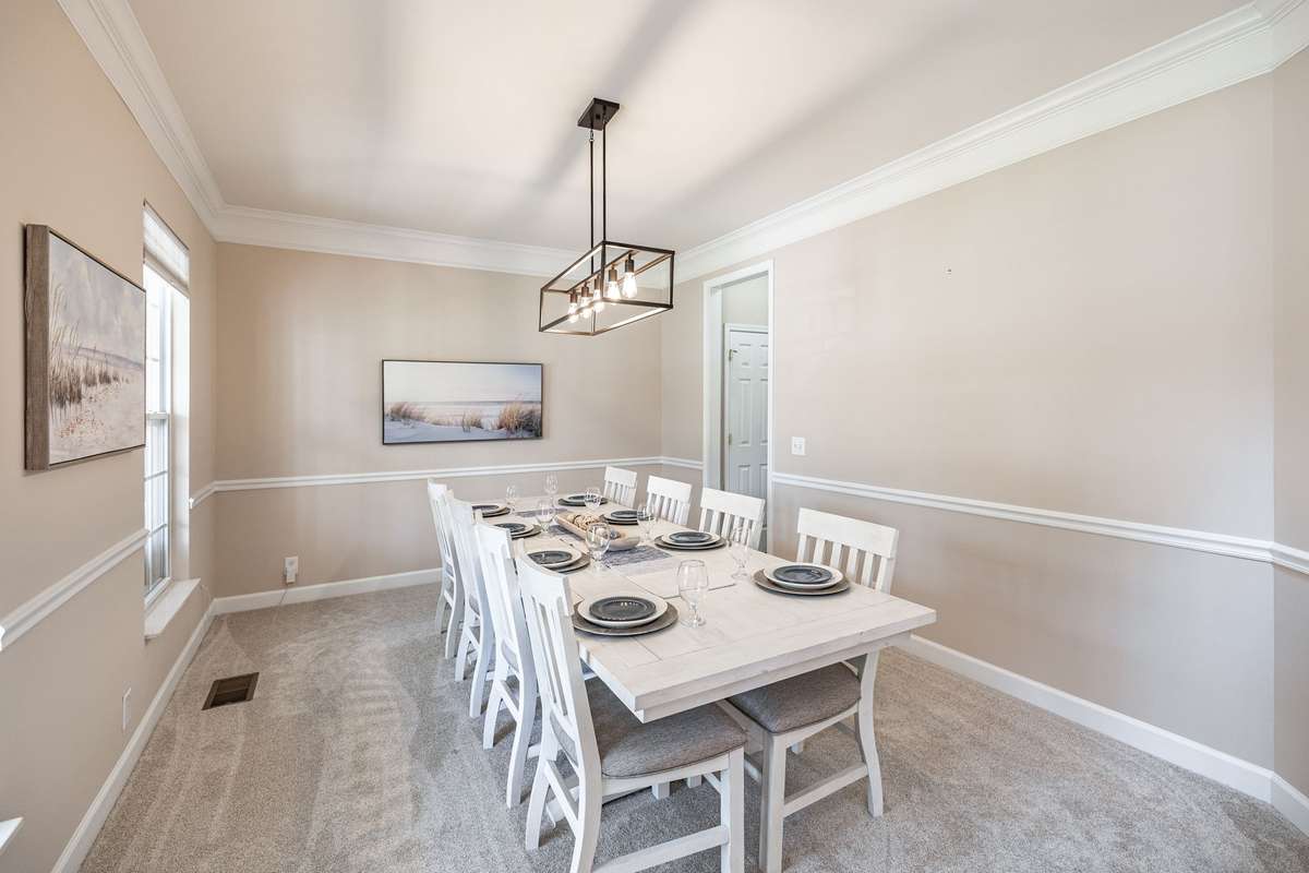 Formal dining room