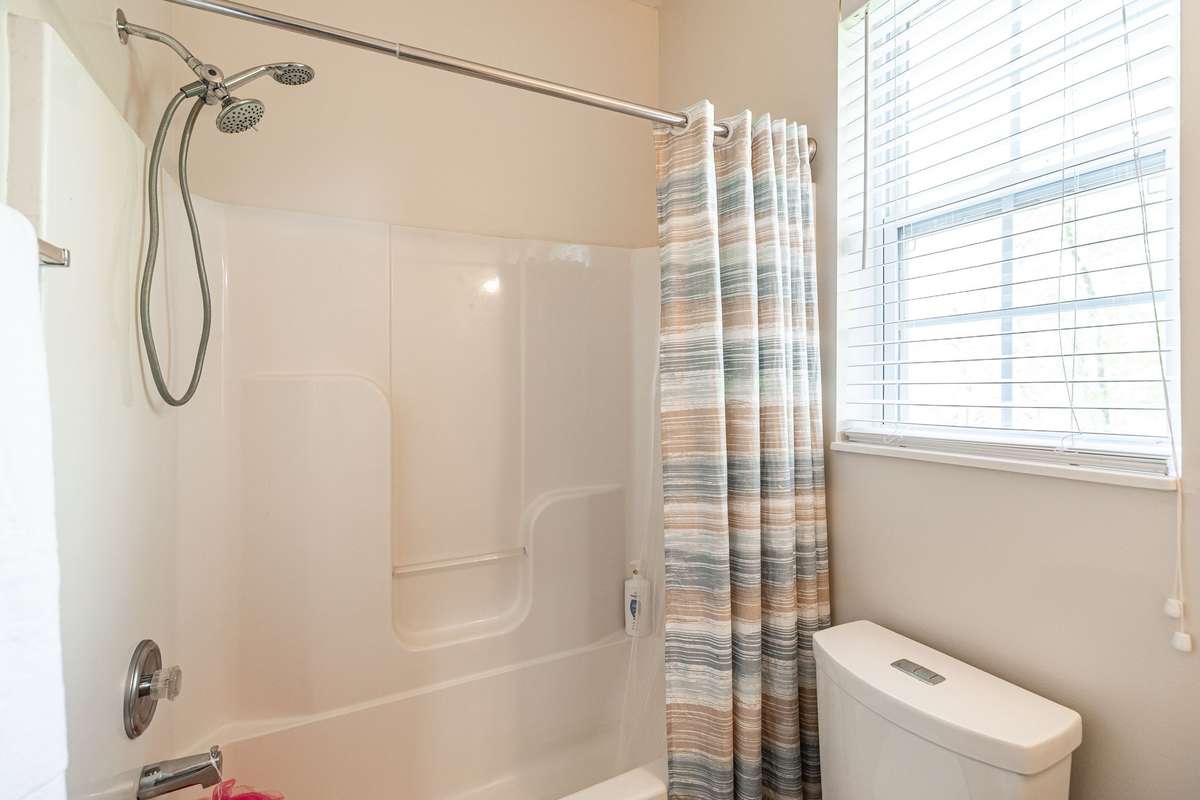 Shared upstairs bathroom