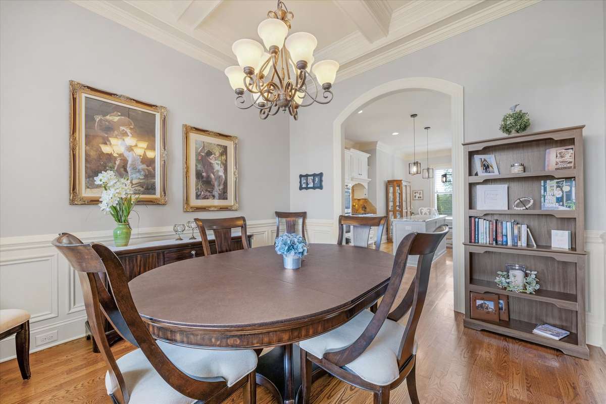 Looking into the kitchen from Dining Area