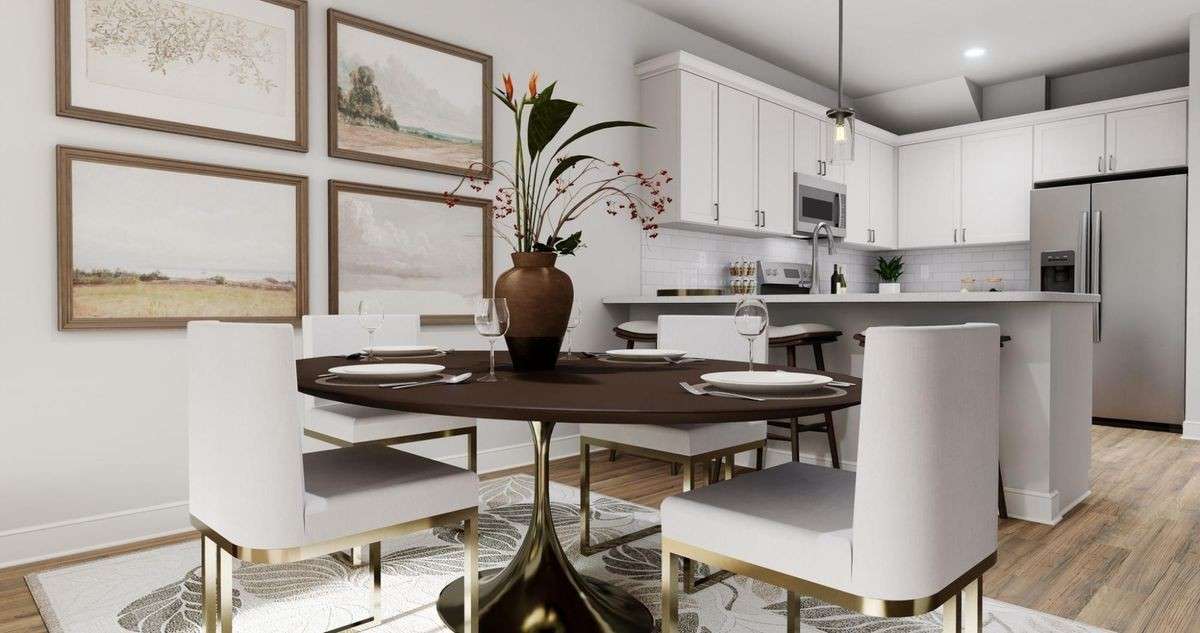 Virtually staged rendering. Features may vary.