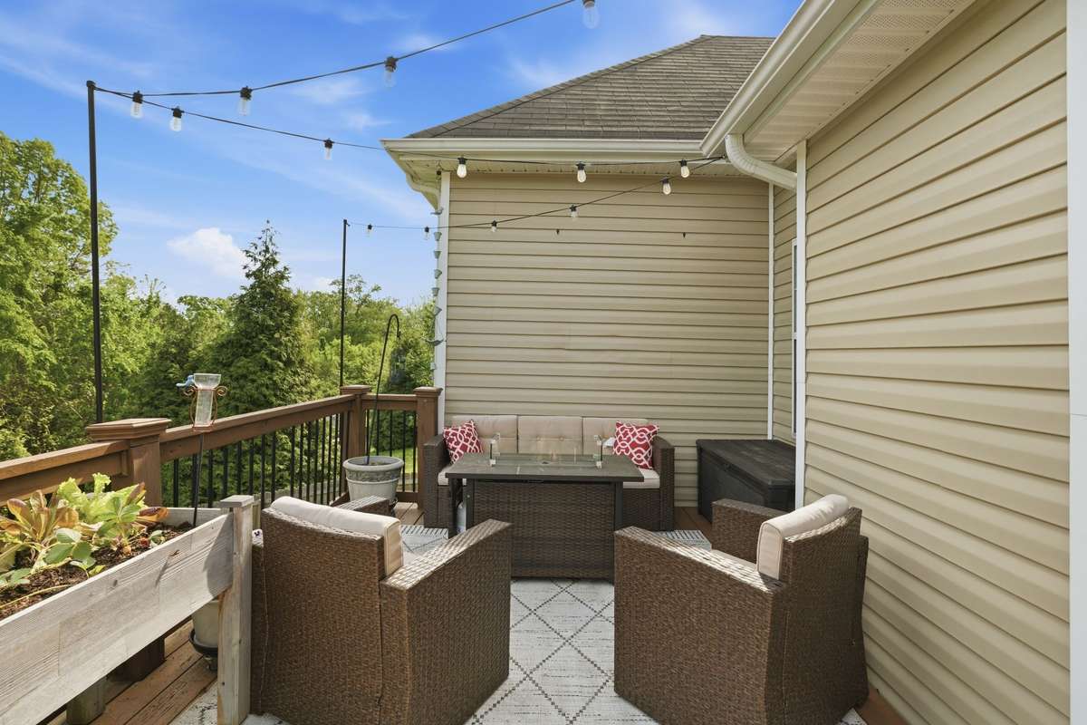 Hang out in your outdoor space while drinking your morning coffee or enjoying your wind-down after a long week!