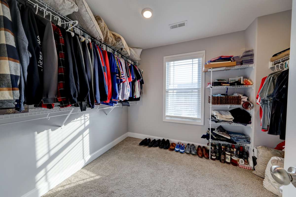 Large walk-in closet