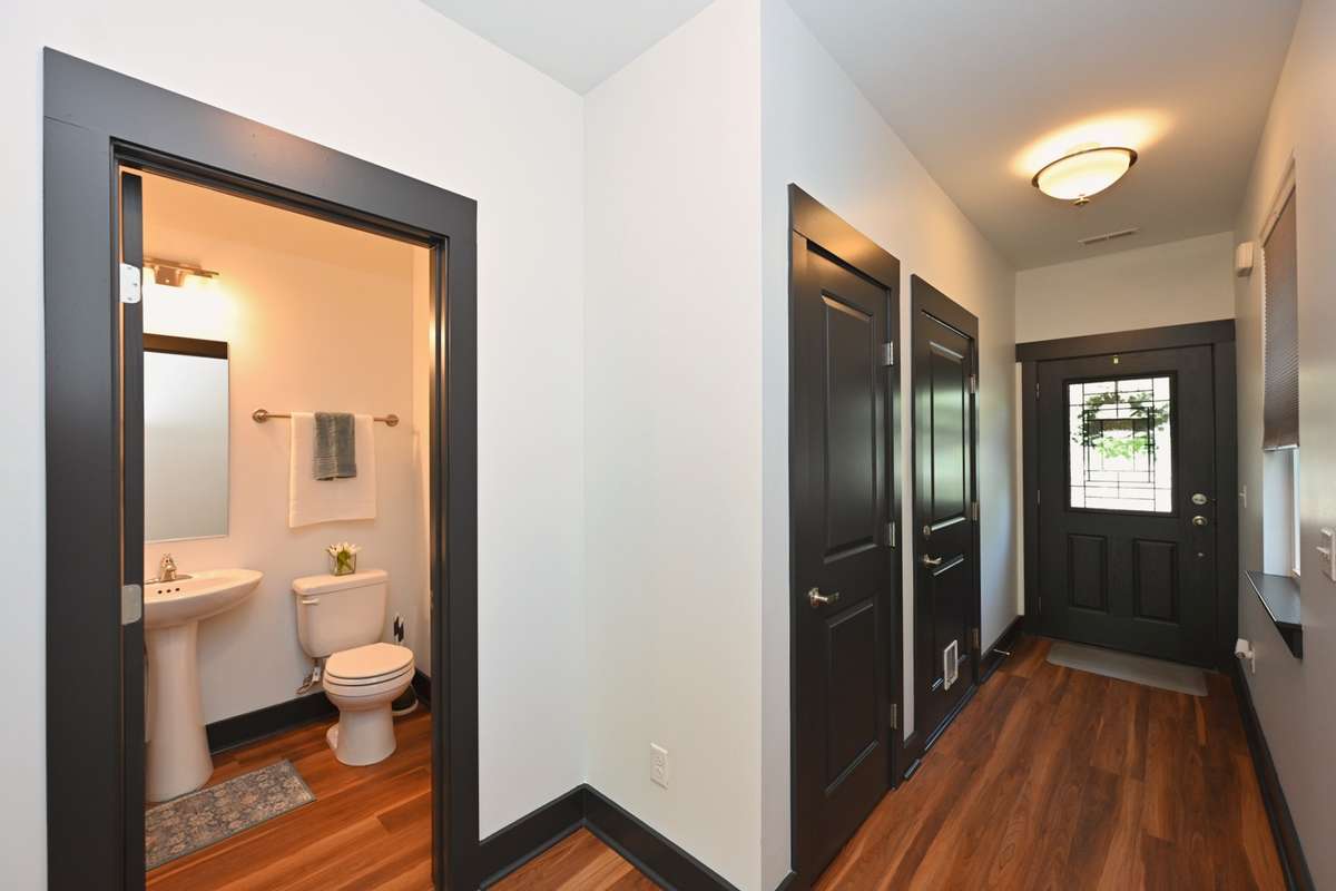 Half bath on main floor