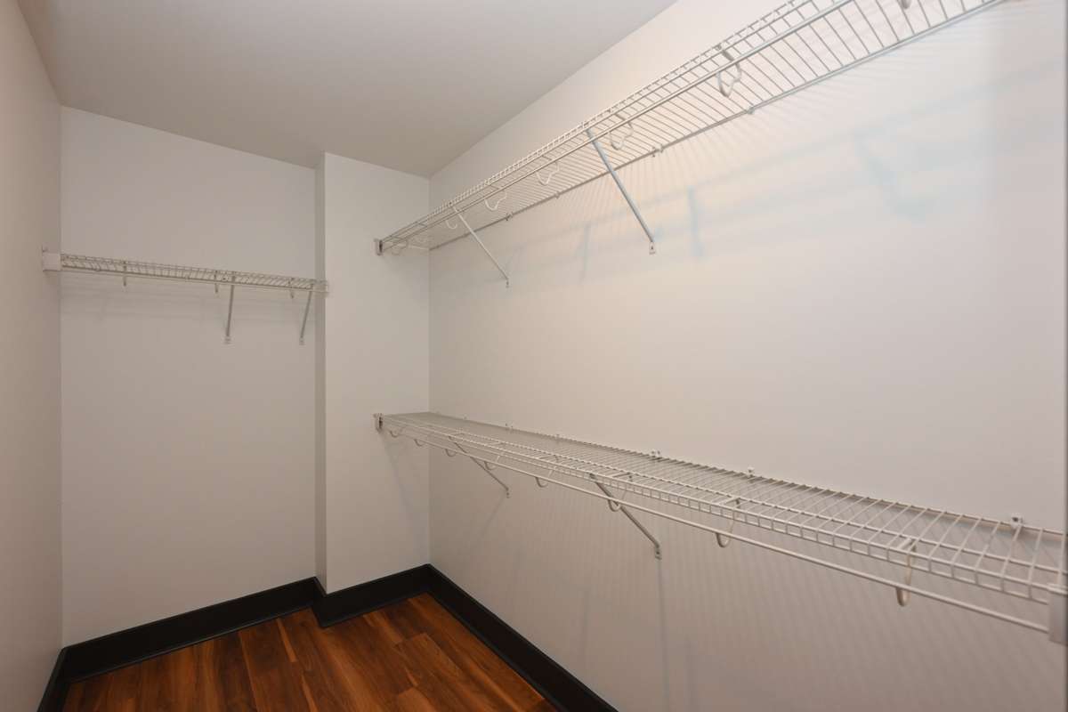 Walk-In Closet in Primary Bedroom