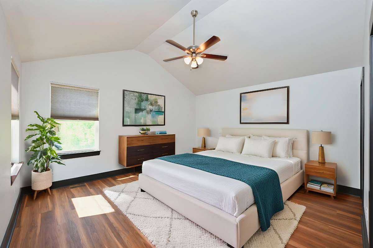Huge Primary Bedroom (Virtually Staged)