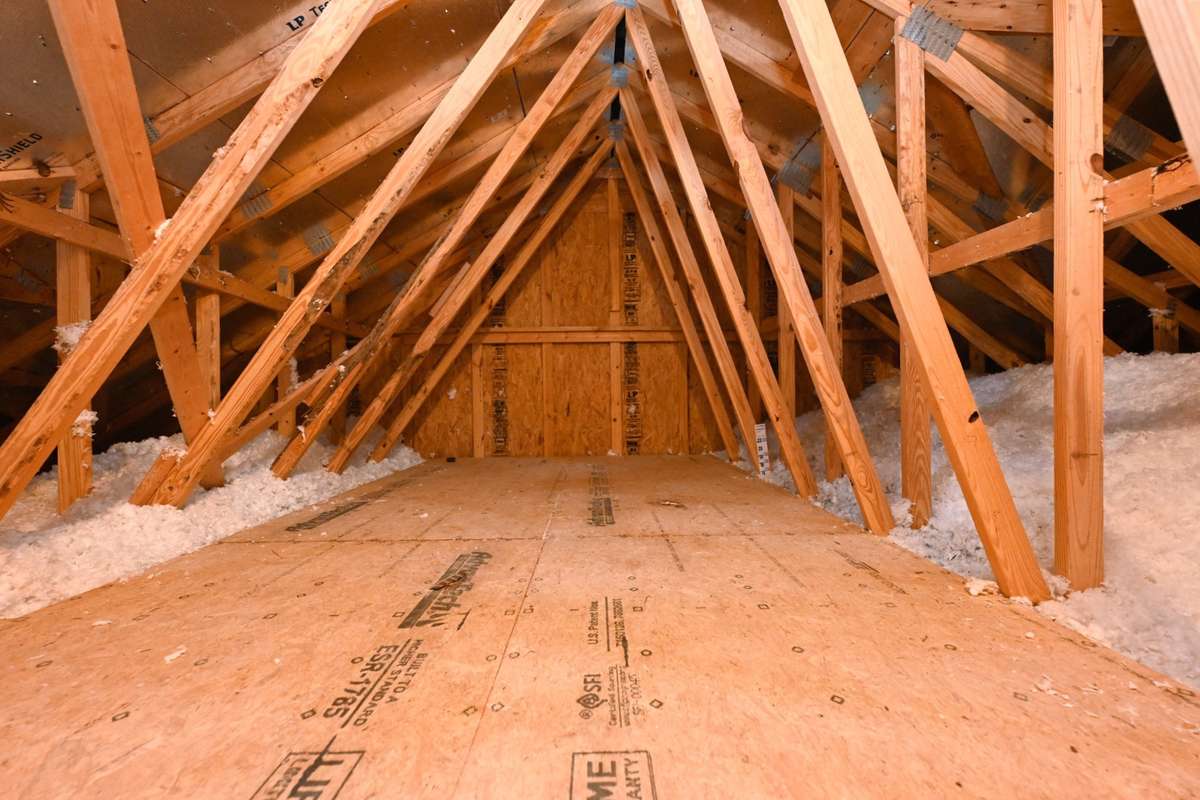 Plenty of Storage space in Attic!
