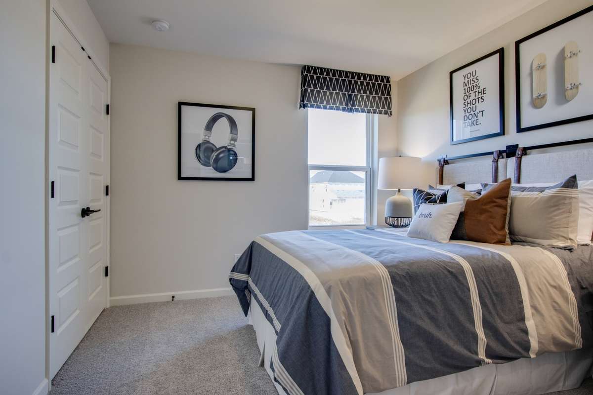 All photos are of model home*