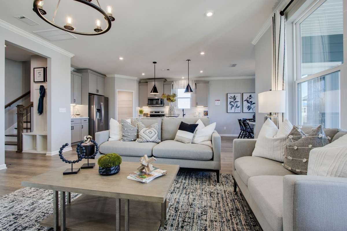 All open floorplan. All photos are of model home*