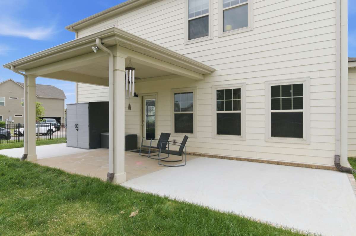 Expansion of patio pad