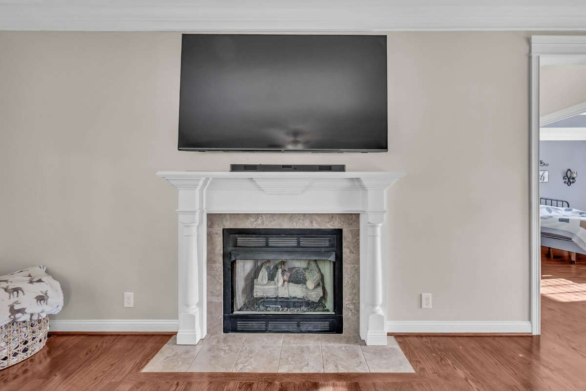 2971 Prince Drive - Cozy fireplace with gas logs in Great Room.