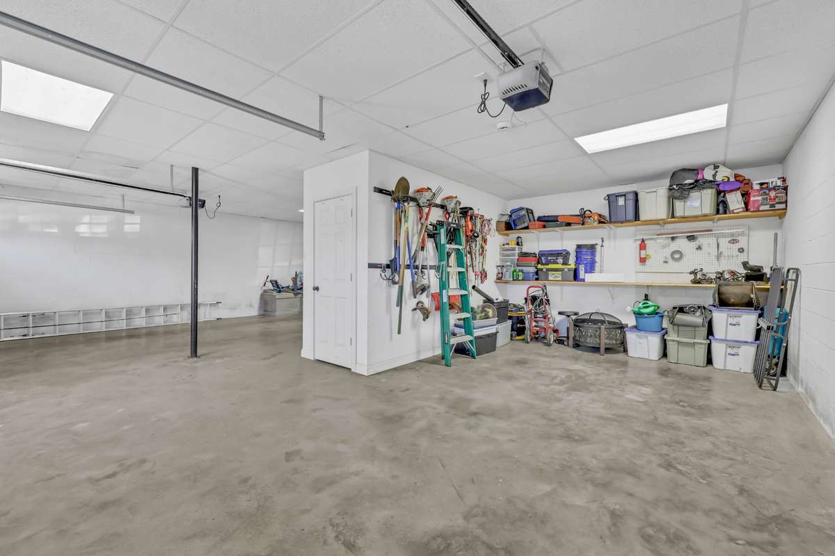 2971 Prince Dr. - Extra large 2 car garage in basement. Storage closet and lots of room.
