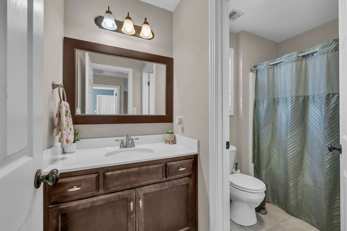 2971 Prince Dr. - 2nd full bathroom with separate vanity area from tub/shower combo.