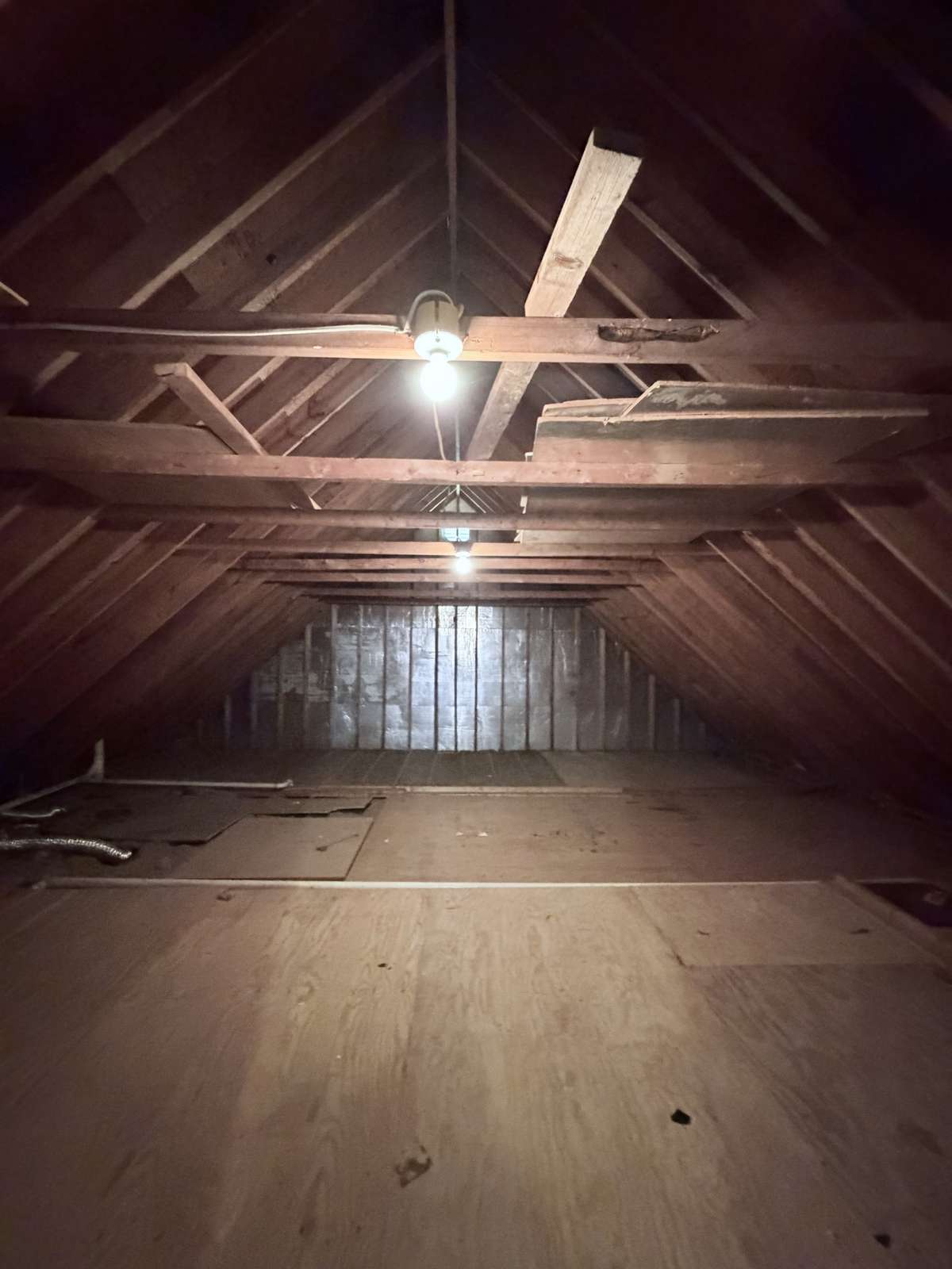 Unfinished Bonus room upstairs