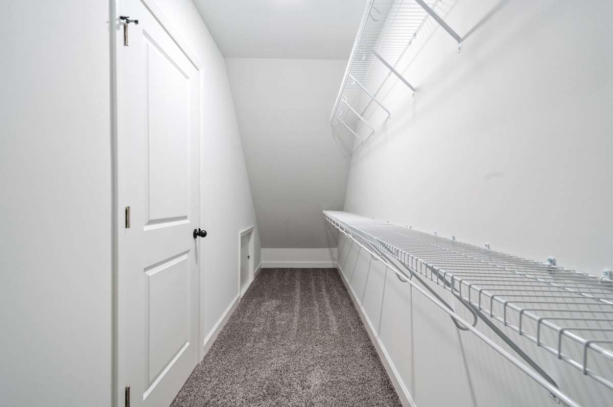 OVERSIZED PRIMARY BEDROOM SUITE— UPSTAIRS…. LARGE PRIVATE BATHROOM & WALK IN CLOSET … nice additional storage!!!