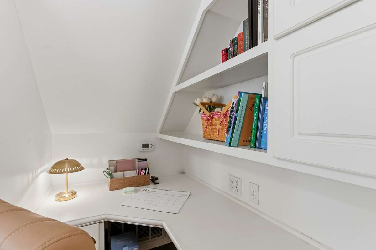 Homework or office space upstairs.