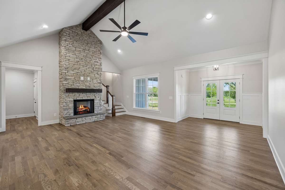 Open concept living room